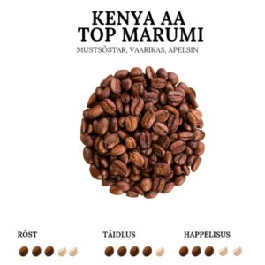 Kenya AA Top Marumi quality coffee