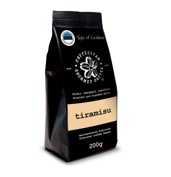 tiramisu flavoured coffee coffeestar EE