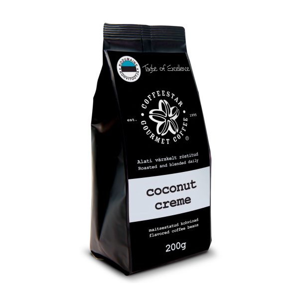 Coconut flavoured coffee coffeestar