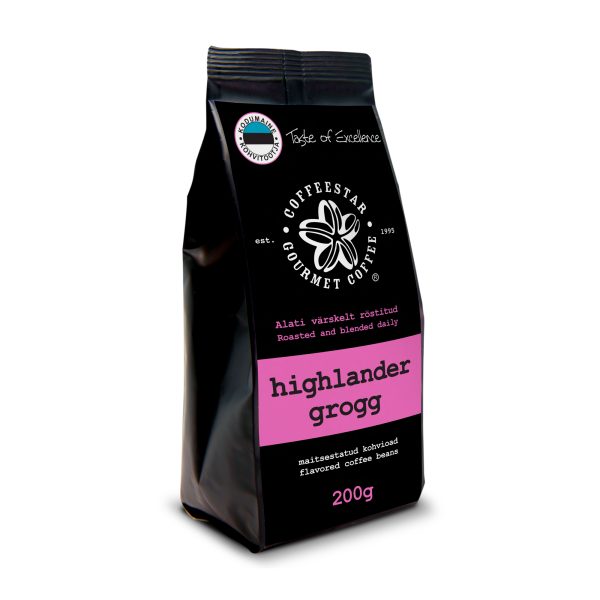 Scotch Whisky flavoured coffee coffeestar