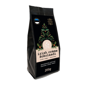 Irish cream-chocolate flavoured coffee